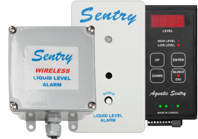 Aquatic Sentry Liquid-Level Alarms and Gauges